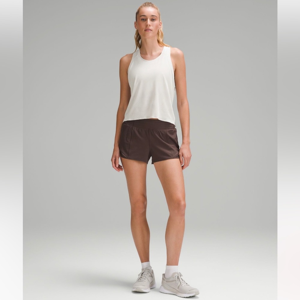 lululemon Hotty Hot High-Rise Lined Short 2.5" in Espresso Brown Size 4 New NWT - Picture 16 of 16